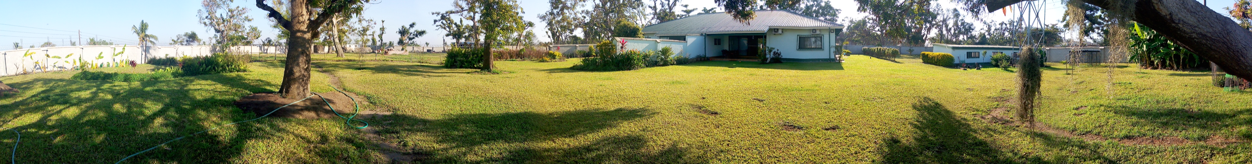 Panoramic view of the Beira property